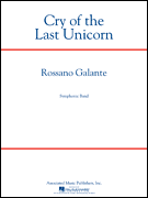 Cry of the Last Unicorn Concert Band sheet music cover